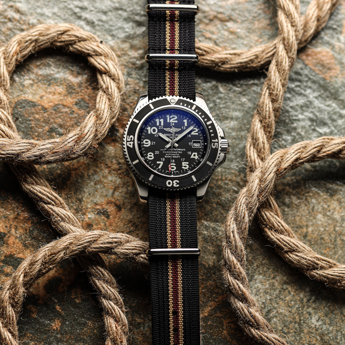 1973 British Military Watch Strap: HydraRib - GRIFFIN