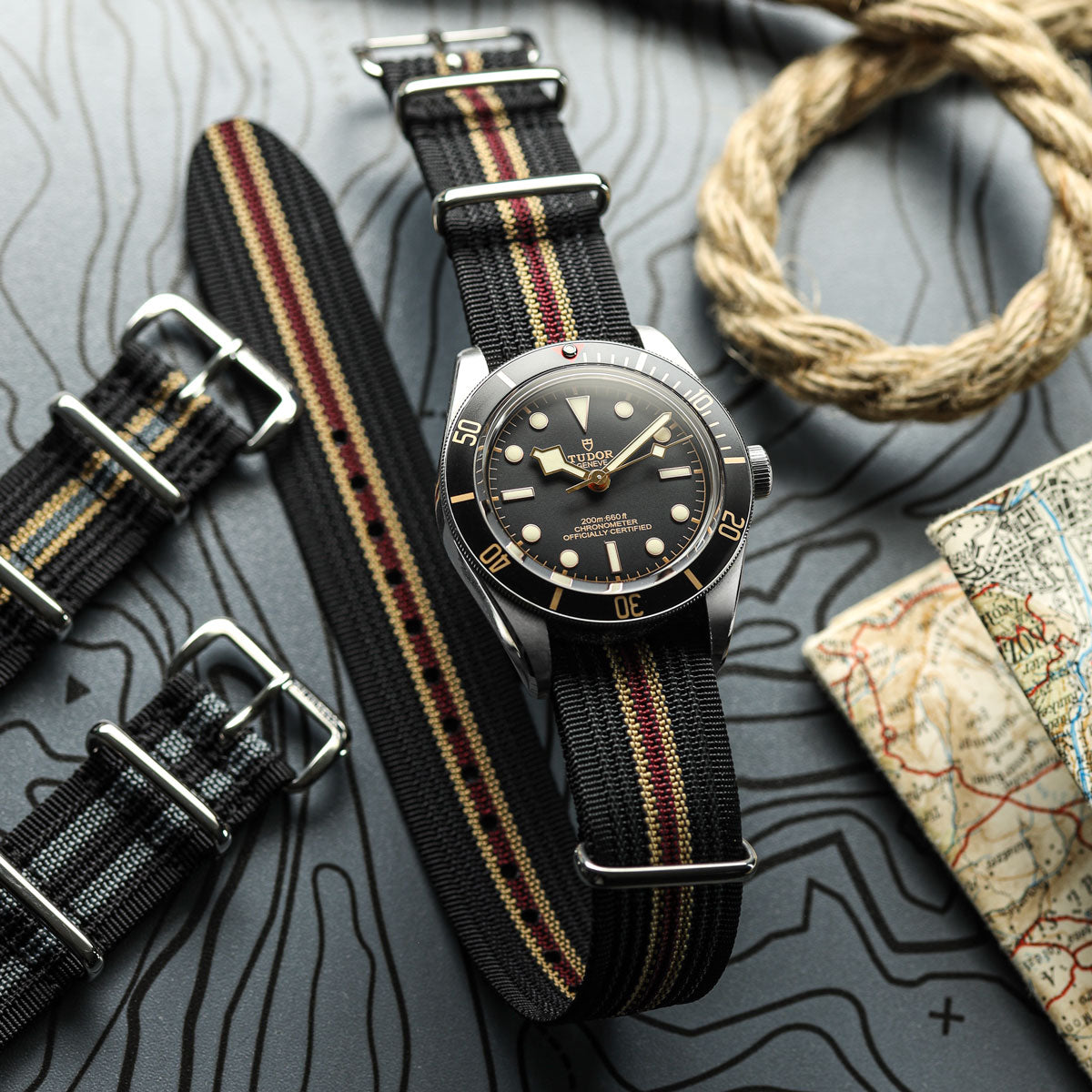 1973 British Military Watch Strap: HydraRib - MORPHEUS
