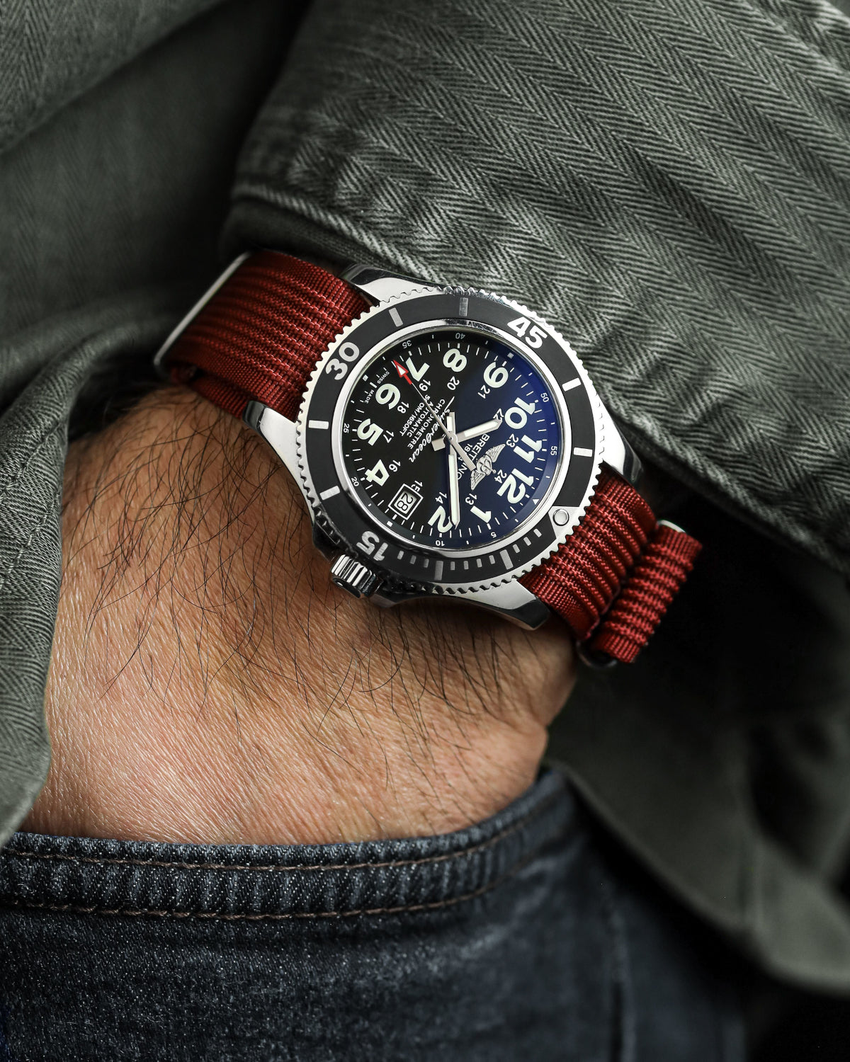 1973 British Military Watch Strap: HydraRib - POSEIDON