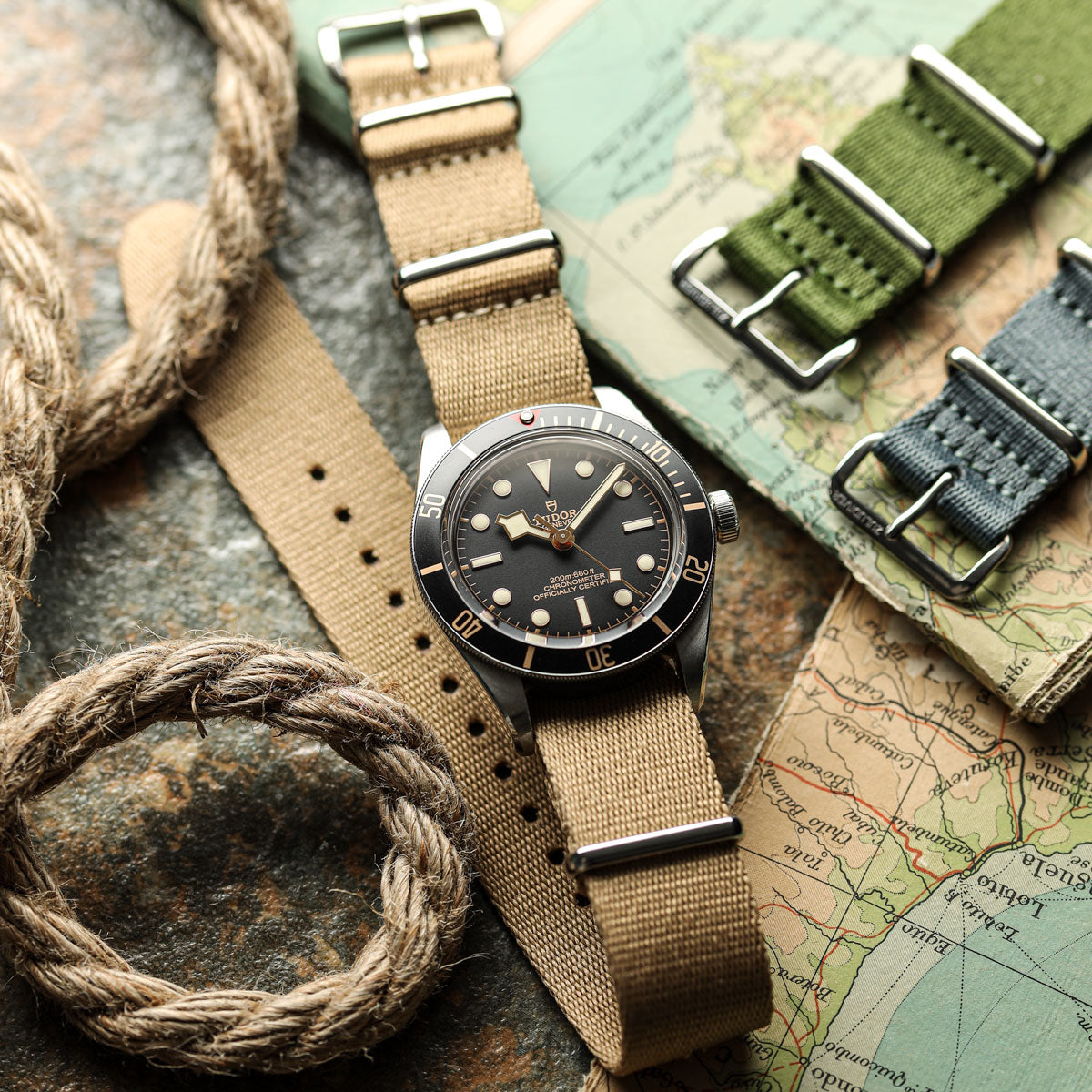 1973 British Military Watch Strap: APEX - Daybreak Bond