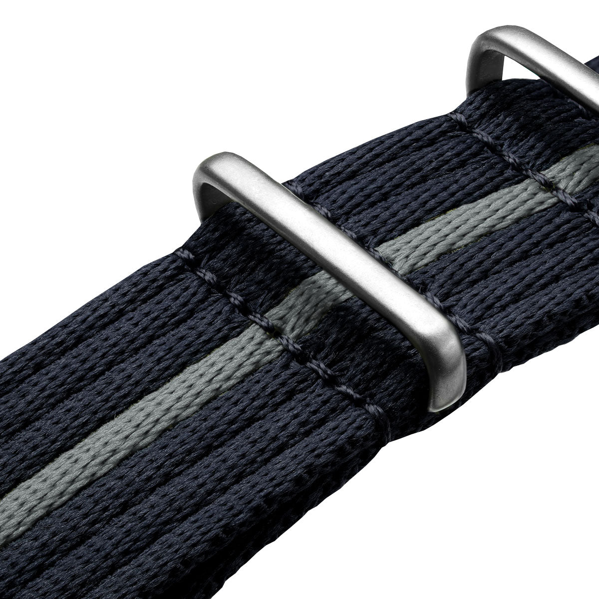 1973 Naval-Marine Fabric Watch Strap - Atlantic Grey