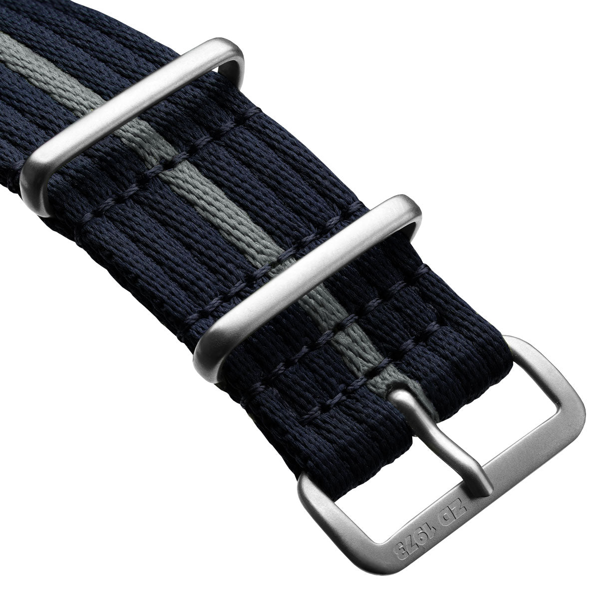 1973 Naval-Marine Fabric Watch Strap - Atlantic Grey