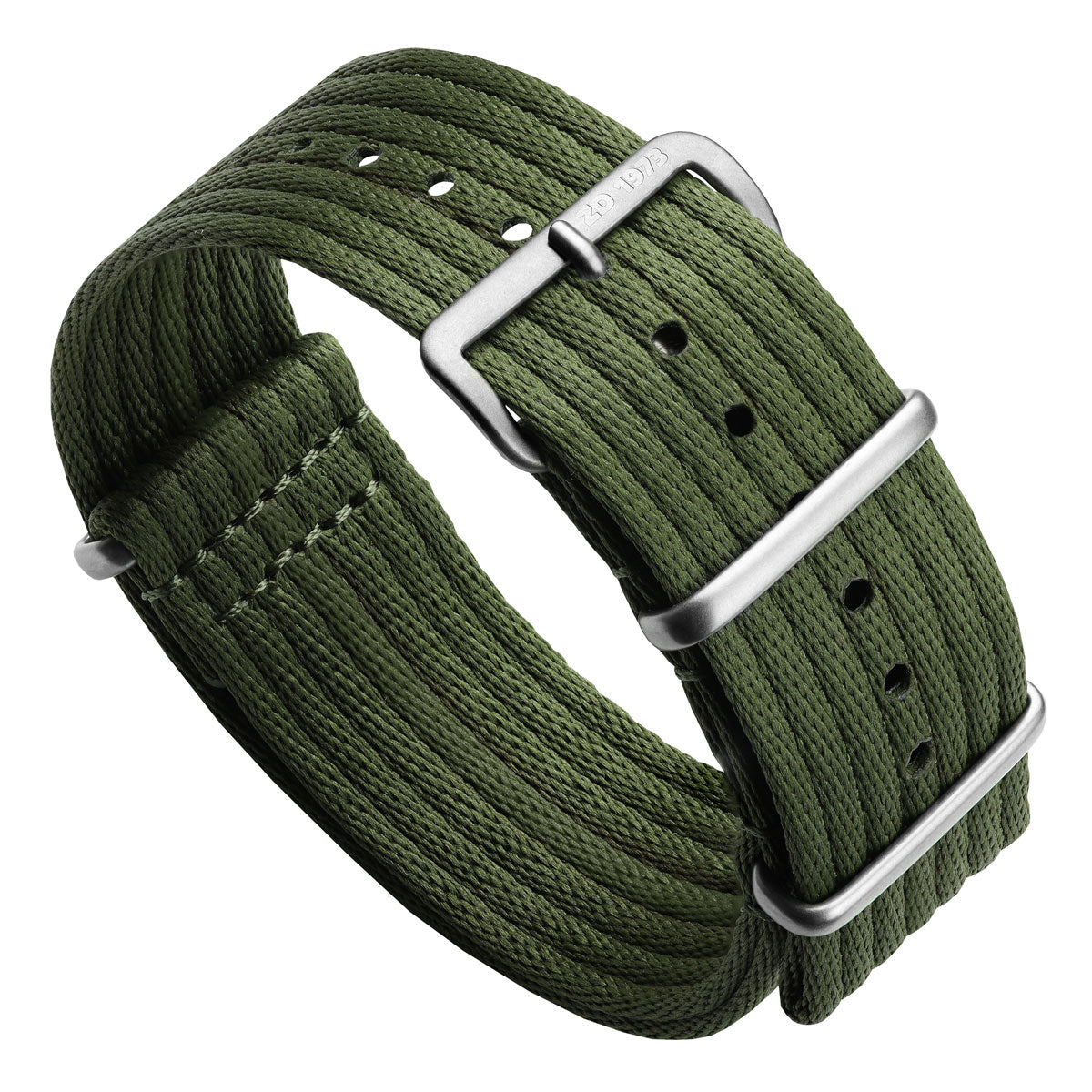 1973 Naval-Marine Fabric Watch Strap - Olive Drab