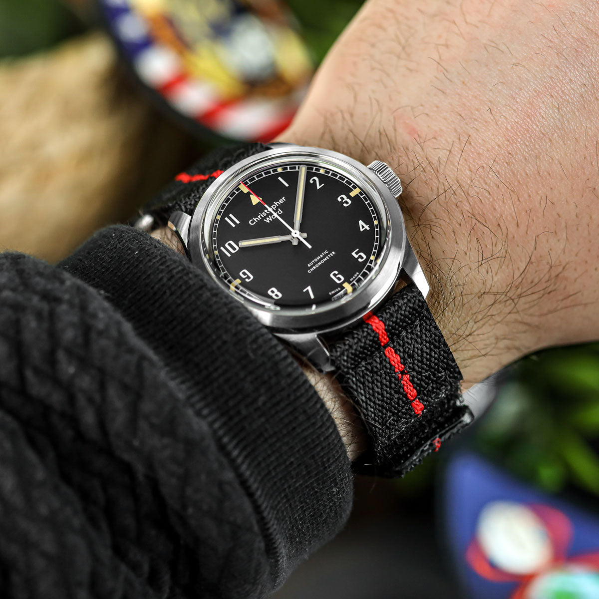 ZULUDIVER LUNAR Watch Strap - Redstone - additional image 2
