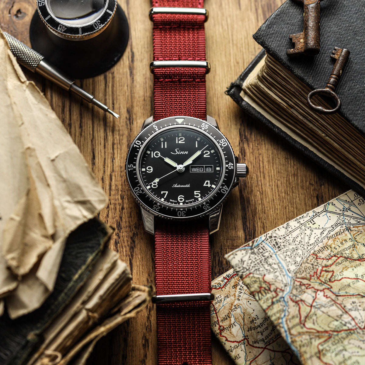 1973 British Military Watch Strap: HydraRib - ATHENA