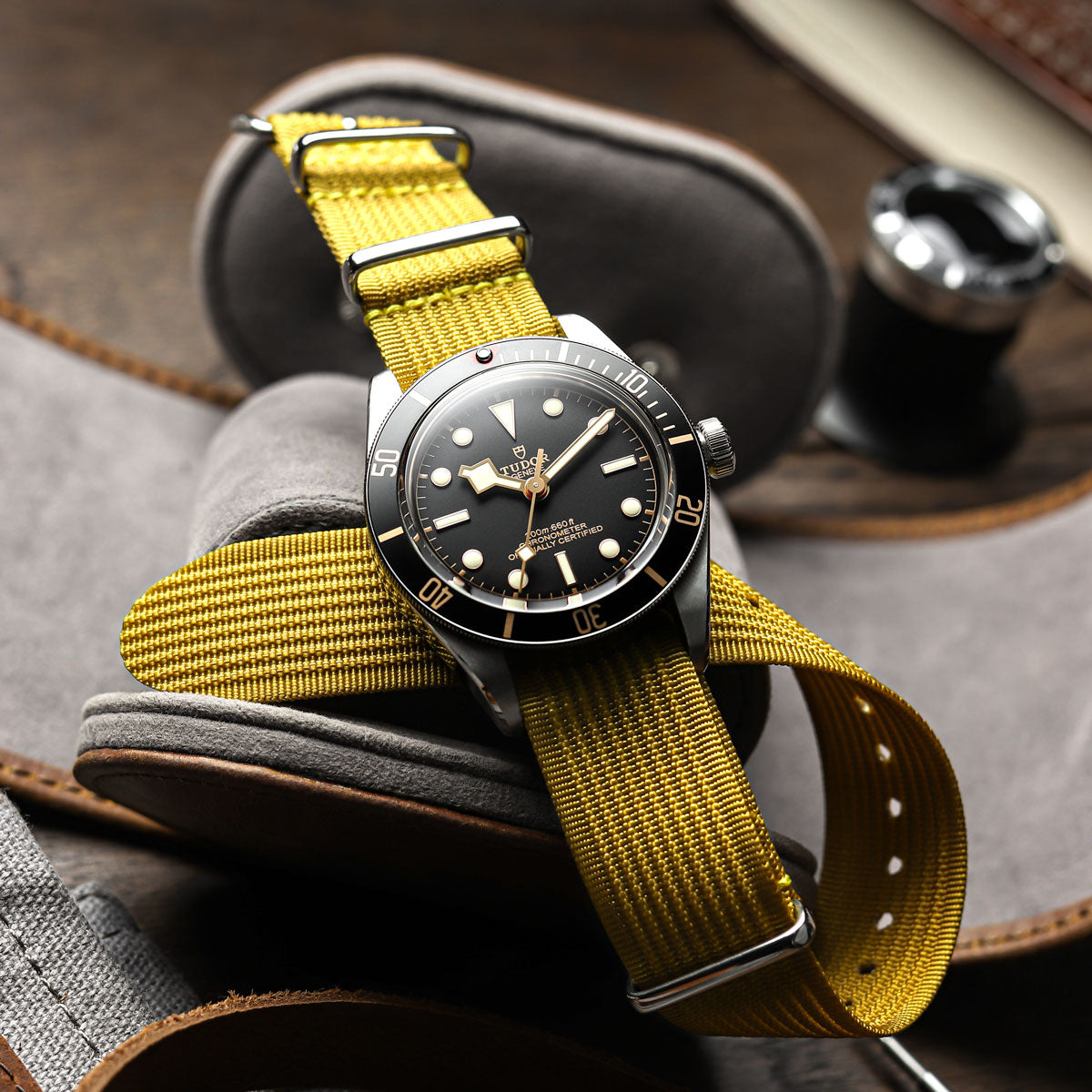 1973 British Military Watch Strap: HydraRib - ICARUS