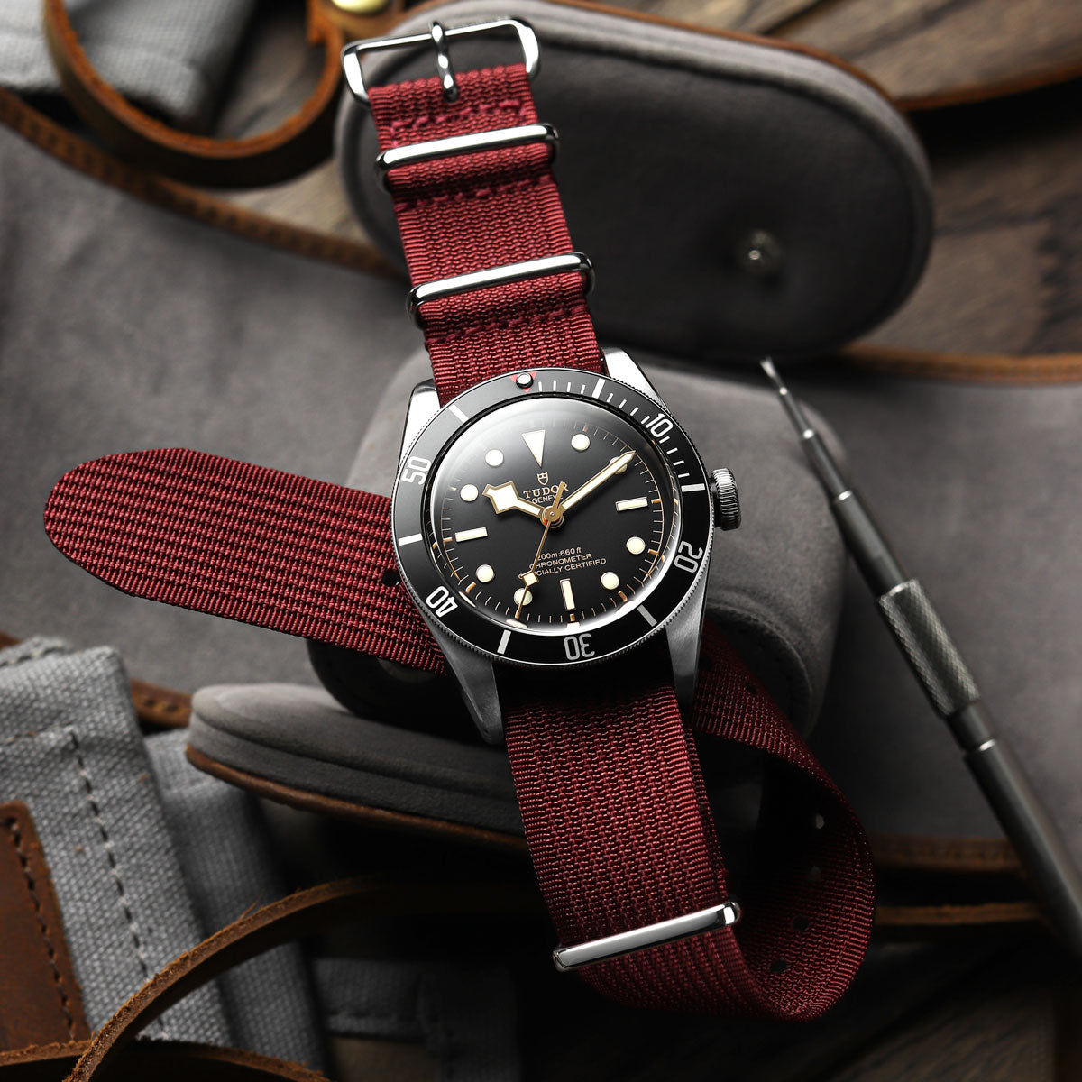 1973 British Military Watch Strap: HydraRib - SPARTA