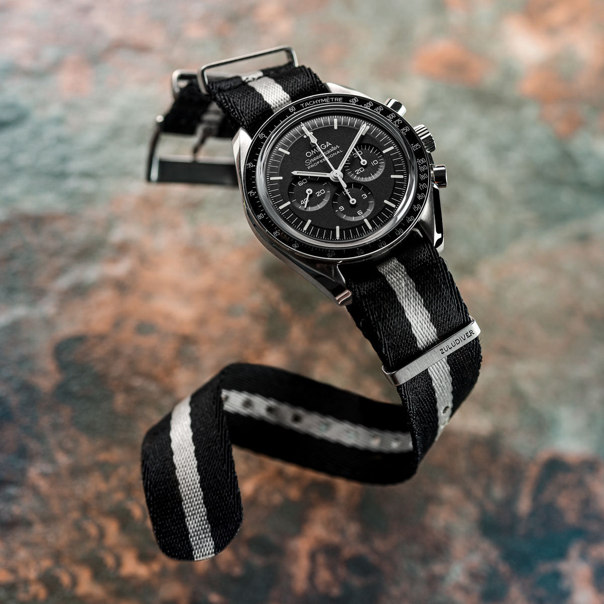 1973 British Military Watch Strap: SPACE-BOUND - Earth - additional image 4