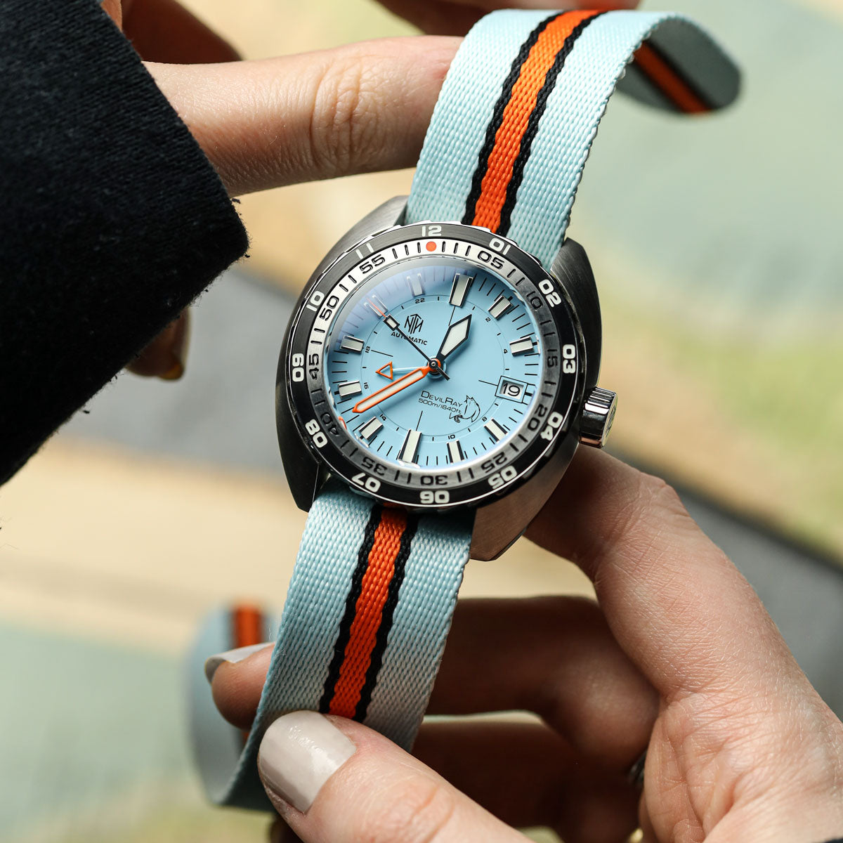 ADDITIONAL - Apex Nylon OctoPod Watch Strap - Tiger Bond