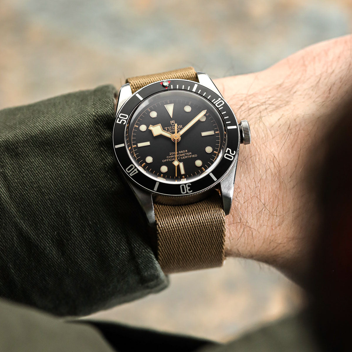 ADDITIONAL - Apex Nylon OctoPod Watch Strap - Desert Sand