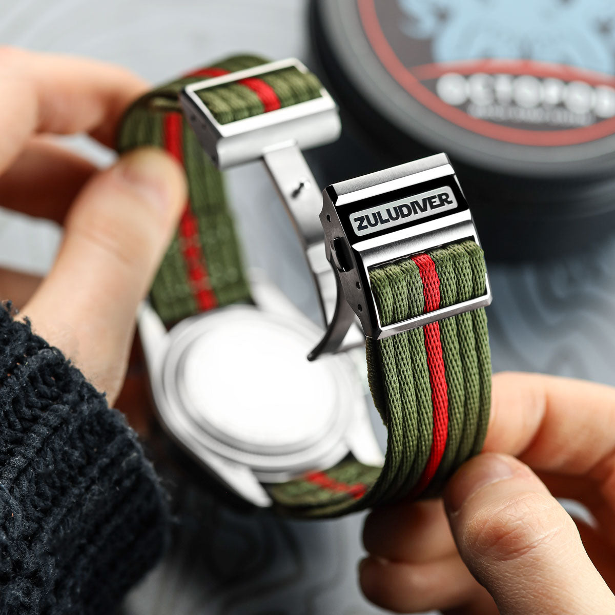 OCTOPOD 2-Piece Naval-Marine Watch Strap - Tactical Dune