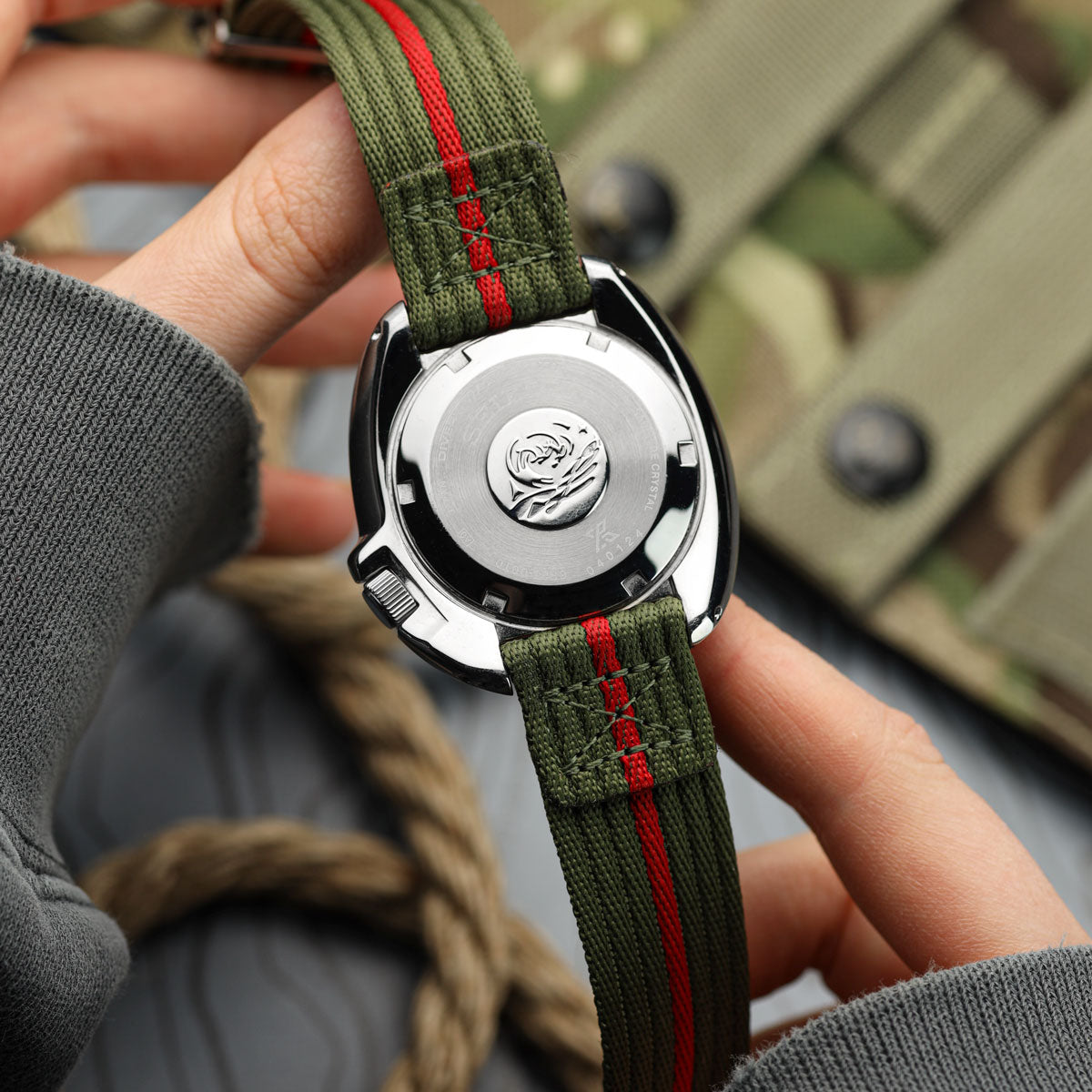 OCTOPOD 2-Piece Naval-Marine Watch Strap - Midnight Flare