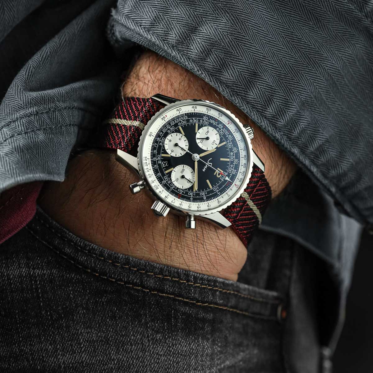Seasalter Two-Piece Military Watch Strap - ZULUDIVER