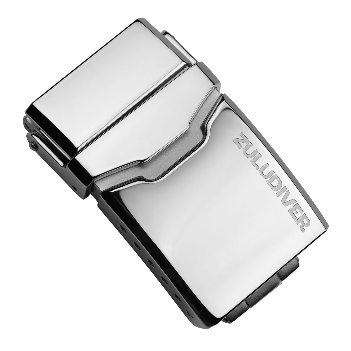 NEW OLD STOCK HydroLock MK1 Deployant Buckle - Polished - ZULUDIVER