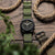 1973 British Military Watch Strap: CADET - Army Green, Polished - additional image 3