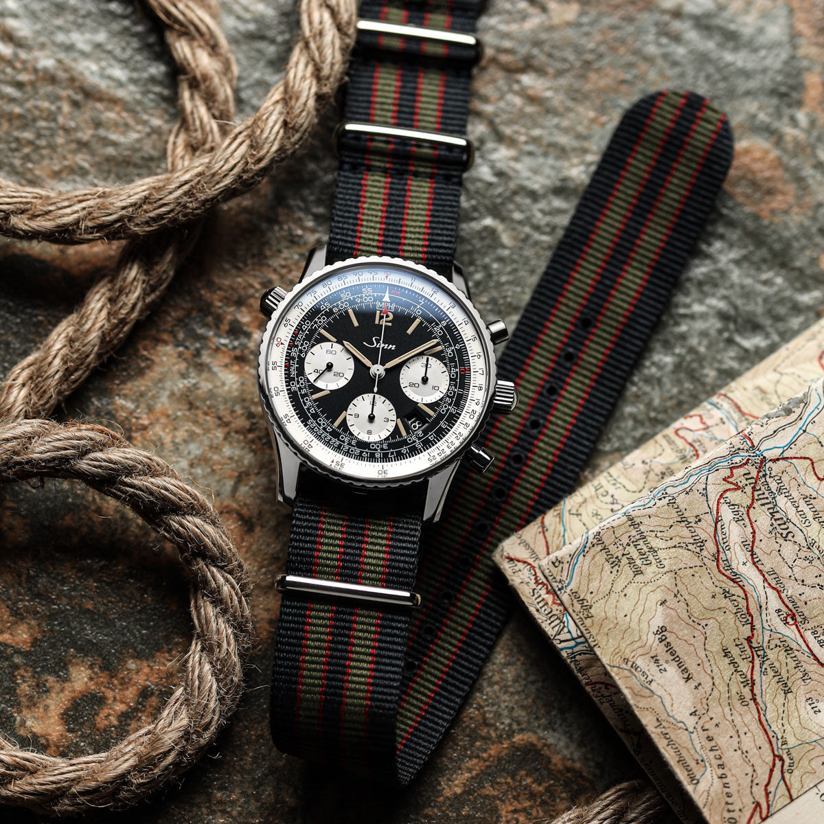 1973 British Military Watch Strap: CADET Bond Vintage, Polished