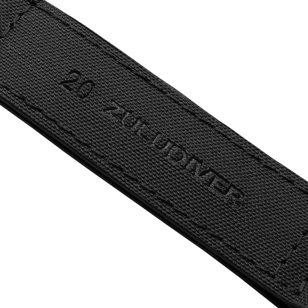 1973 British Military Cyclone Sailcloth Watch Strap - Pirate Black