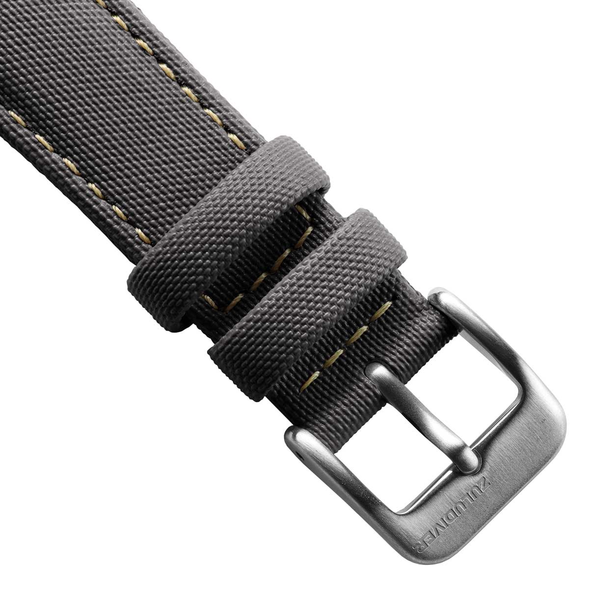 Mayday Regatta Sailcloth Divers Watch Strap - Storm Grey