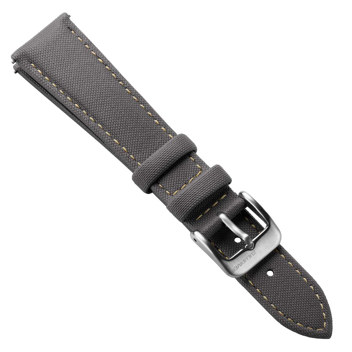 Mayday Regatta Sailcloth Divers Watch Strap - Storm Grey