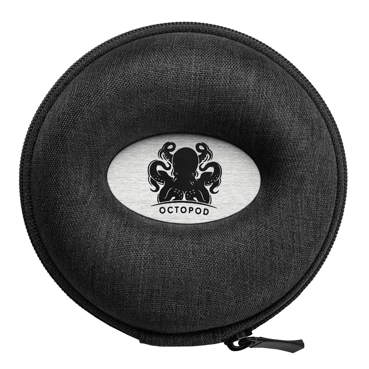 OCTOPOD Zip Up Doughnut Watch Case - Graphite Black