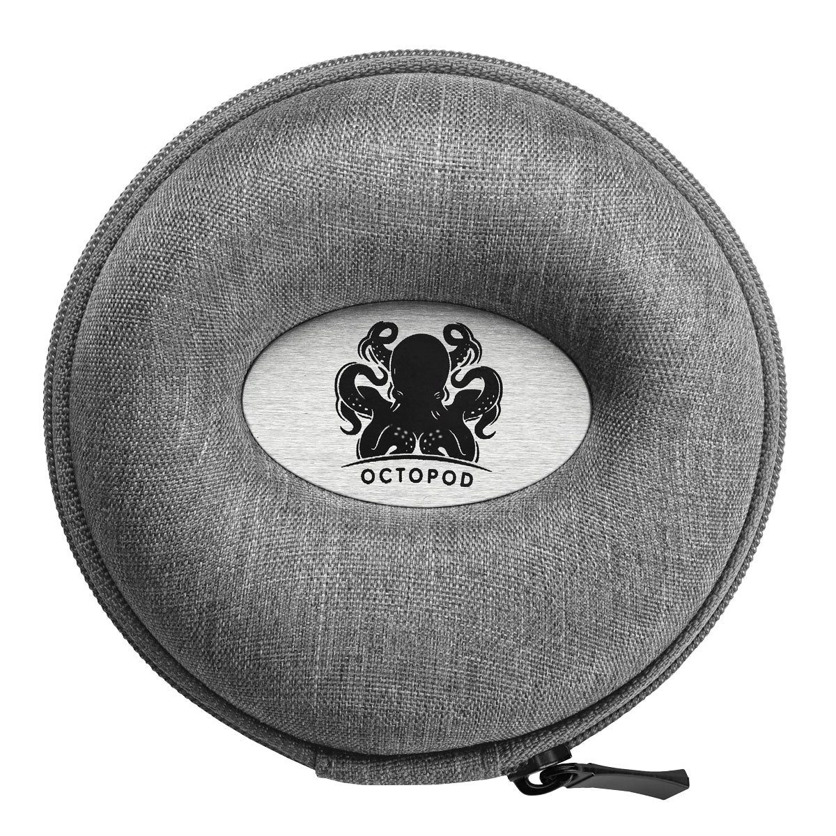 OCTOPOD Zip Up Doughnut Watch Case - Slate Grey