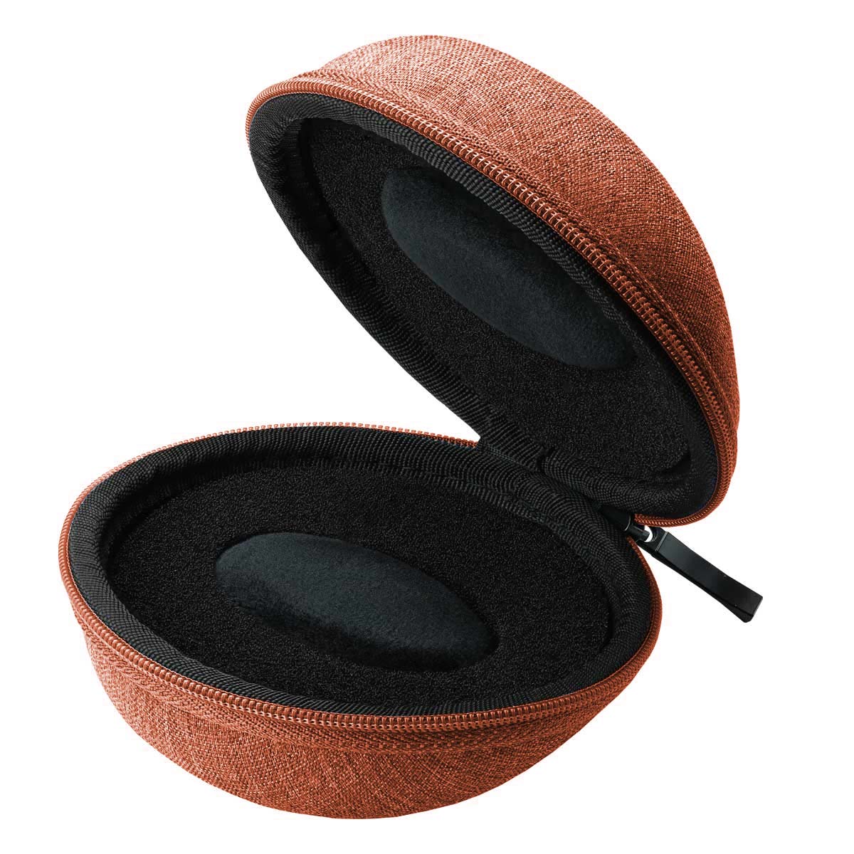 Zip-Up Doughnut Watch Case - Burnt Orange