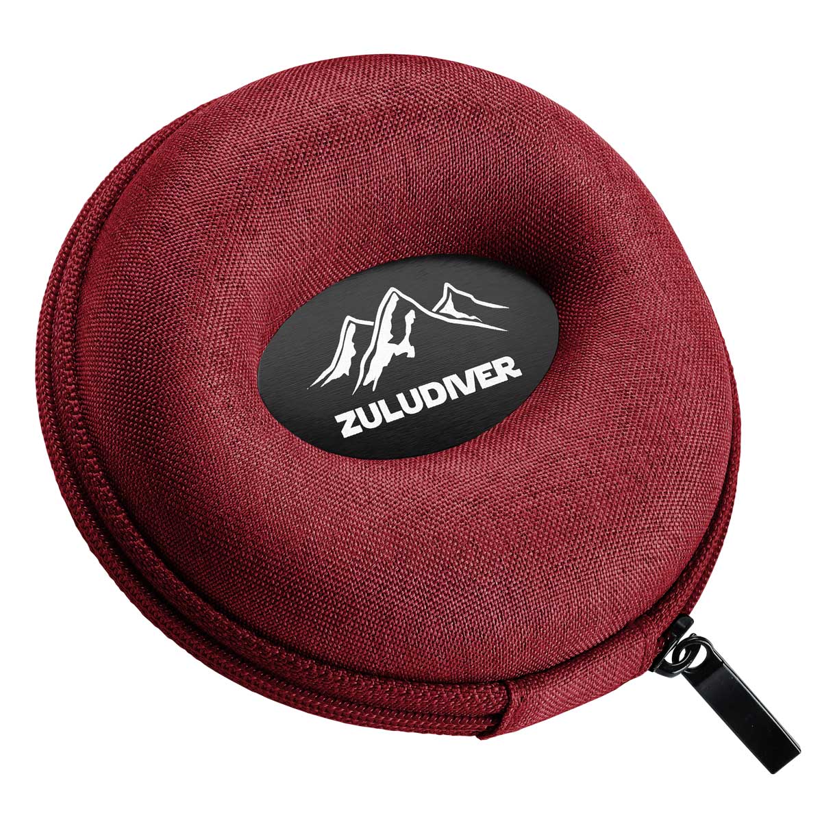 Zip-Up Doughnut Watch Case - Signal Red