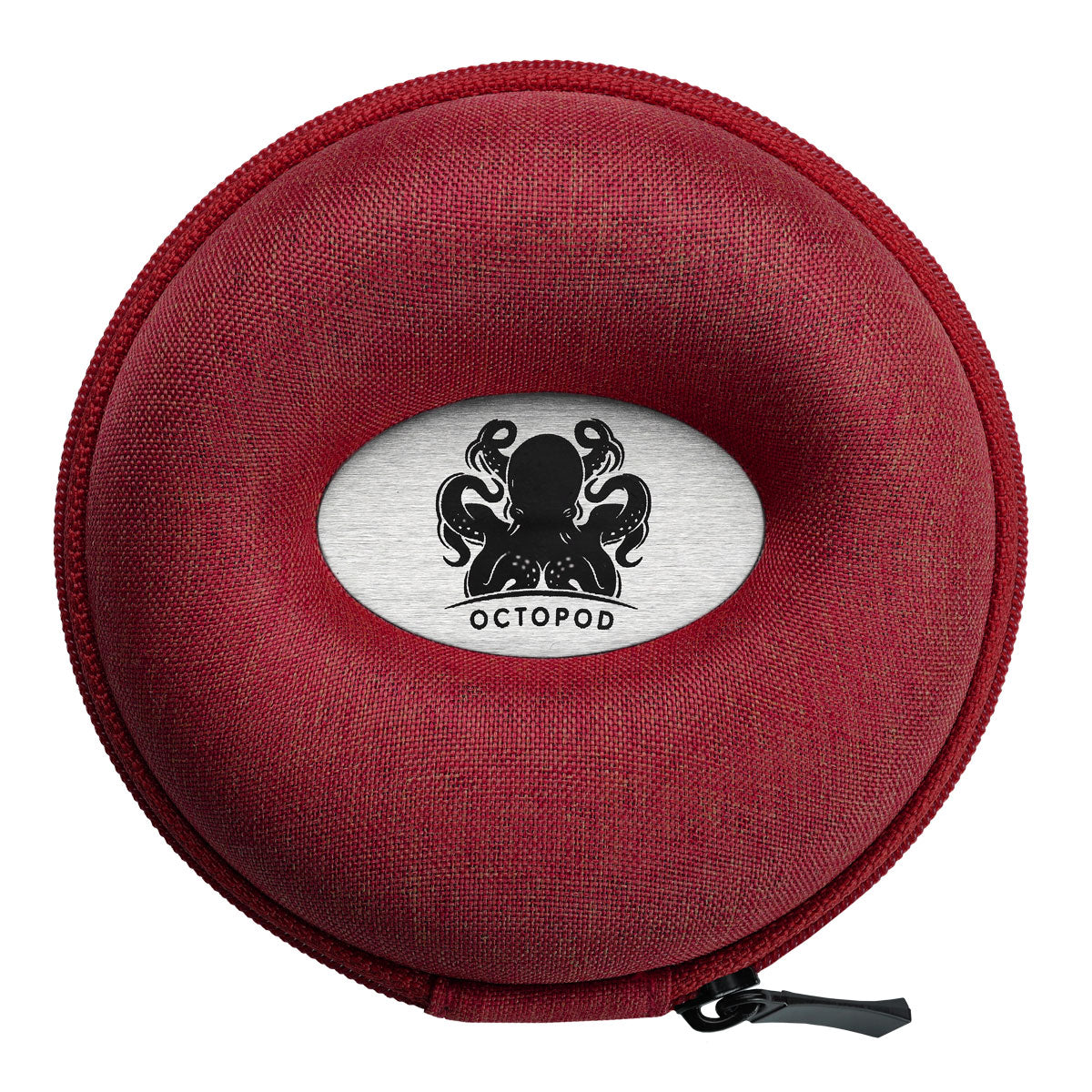 Zip-Up Doughnut Watch Case - Signal Red