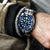 1973 British Military Watch Strap: ARMOURED - Navy Bond, Polished - additional image 1