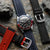 ANVIL FKM Rubber Watch Strap - Black / Red - additional image 1