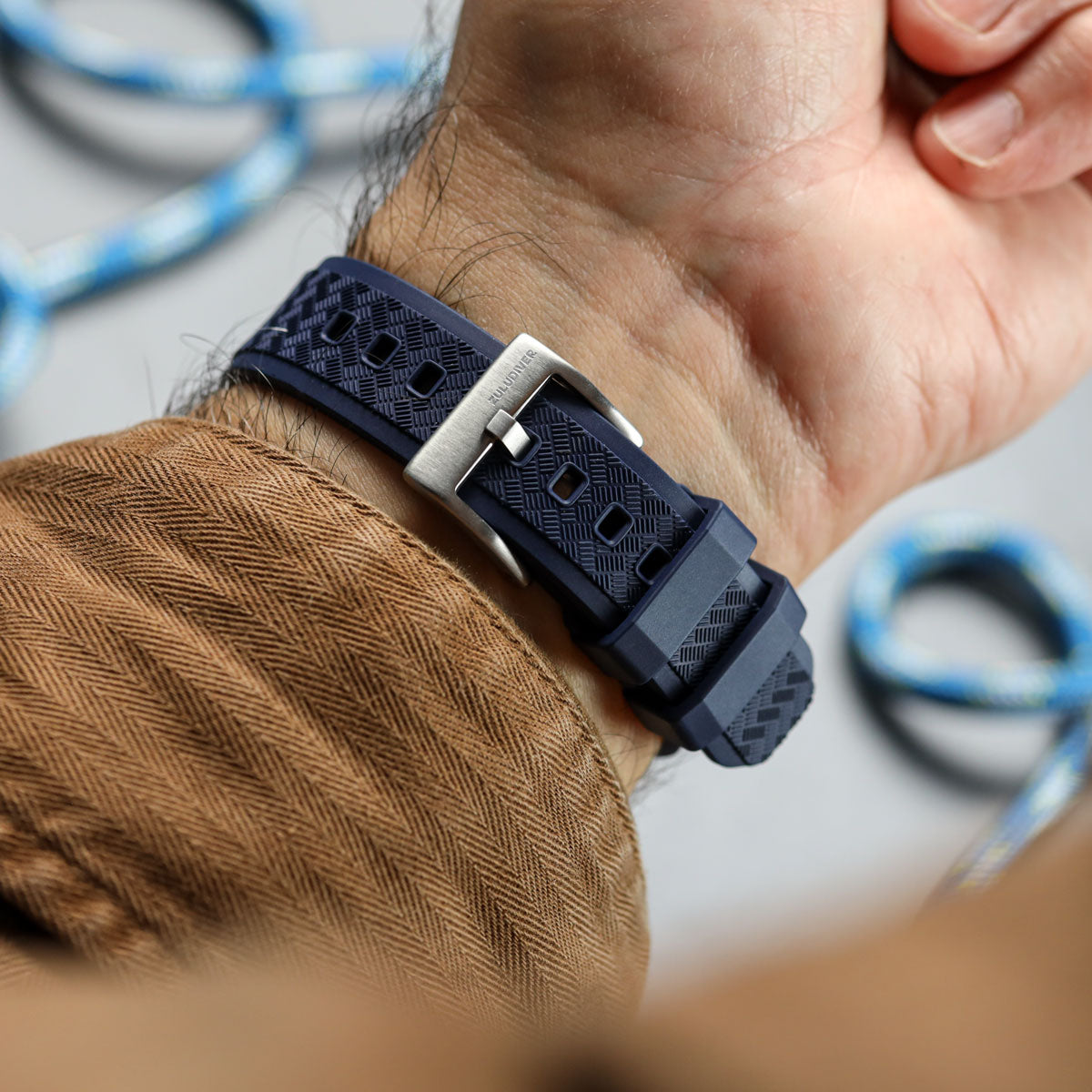 Ocean Blue Elastic Bracelet Ocean Blue Elastic Bracelet