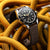 Seacroft Waffle FKM Rubber Dive Watch Strap - Coffee Brown