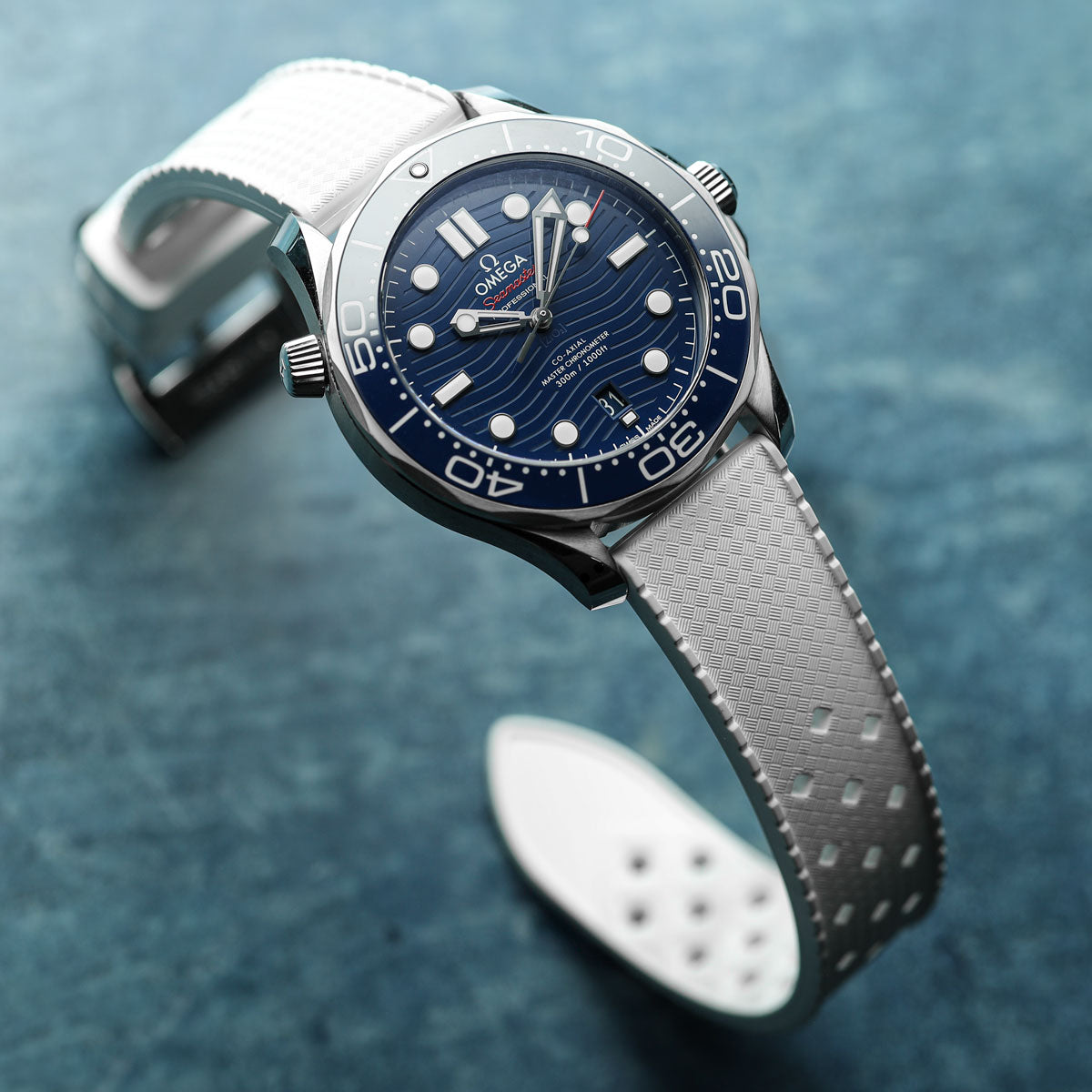 AquaWave Rubber Watch Strap (MKII) - Coconut White