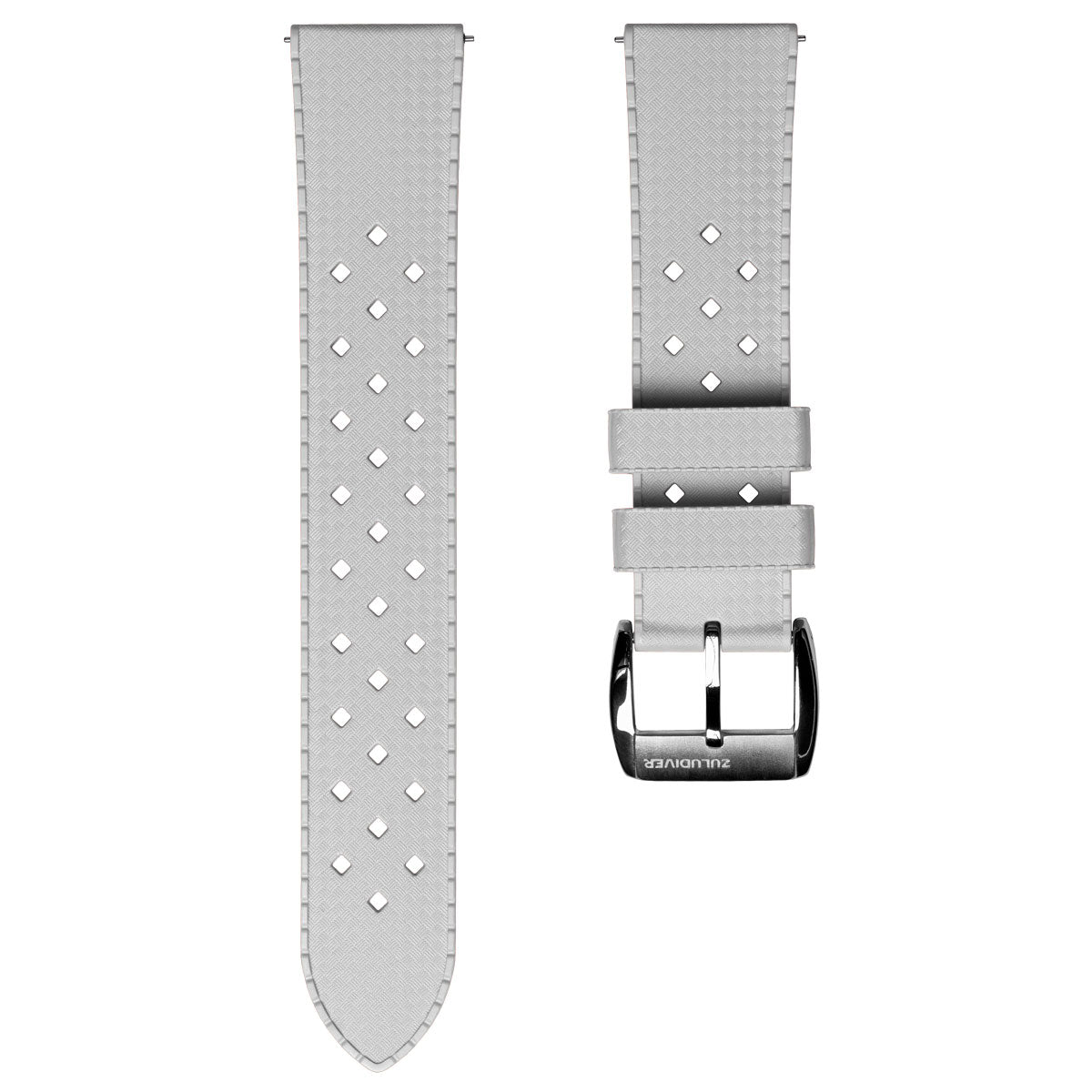 AquaWave Rubber Watch Strap (MKII) - Coconut White