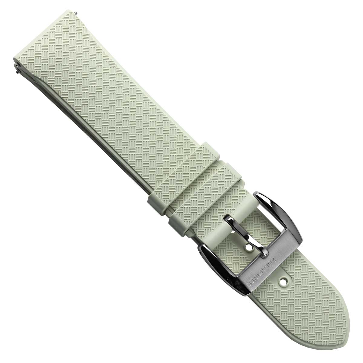 StormForce Rubber Watch Strap (MKII) - Vintage White + Lume