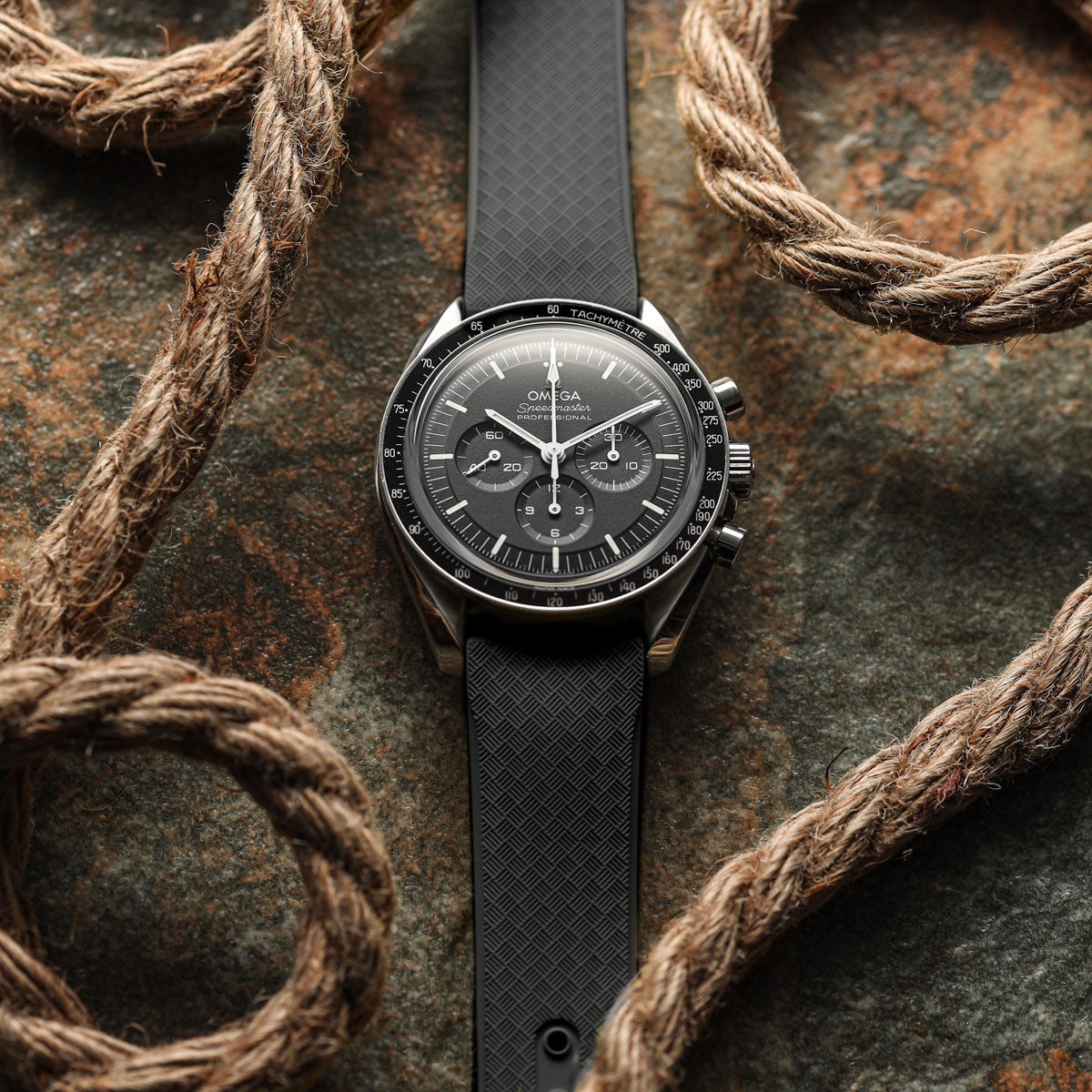 StormForce Rubber Watch Strap (MKII) - Anthracite Grey