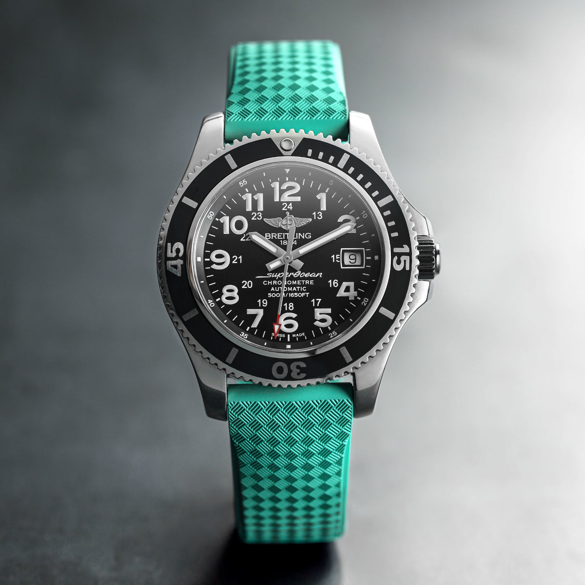 StormForce Rubber Watch Strap (MKII) - Capri Sea