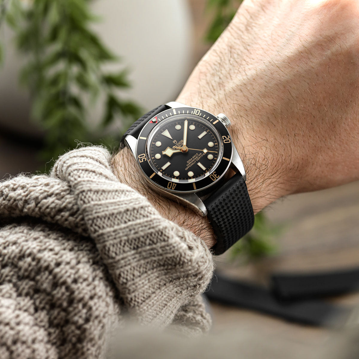 TSUNAMI Rubber Deployant Watch Strap - ZULUDIVER