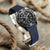 Tsunami MK2 Rubber Deployant Watch Strap - Ocean Blue