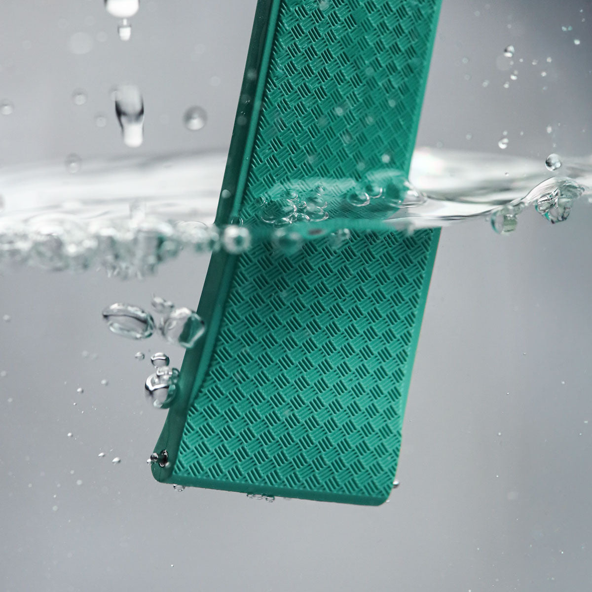 Tsunami MK2 Rubber Deployant Watch Strap - Vintage White + Lume