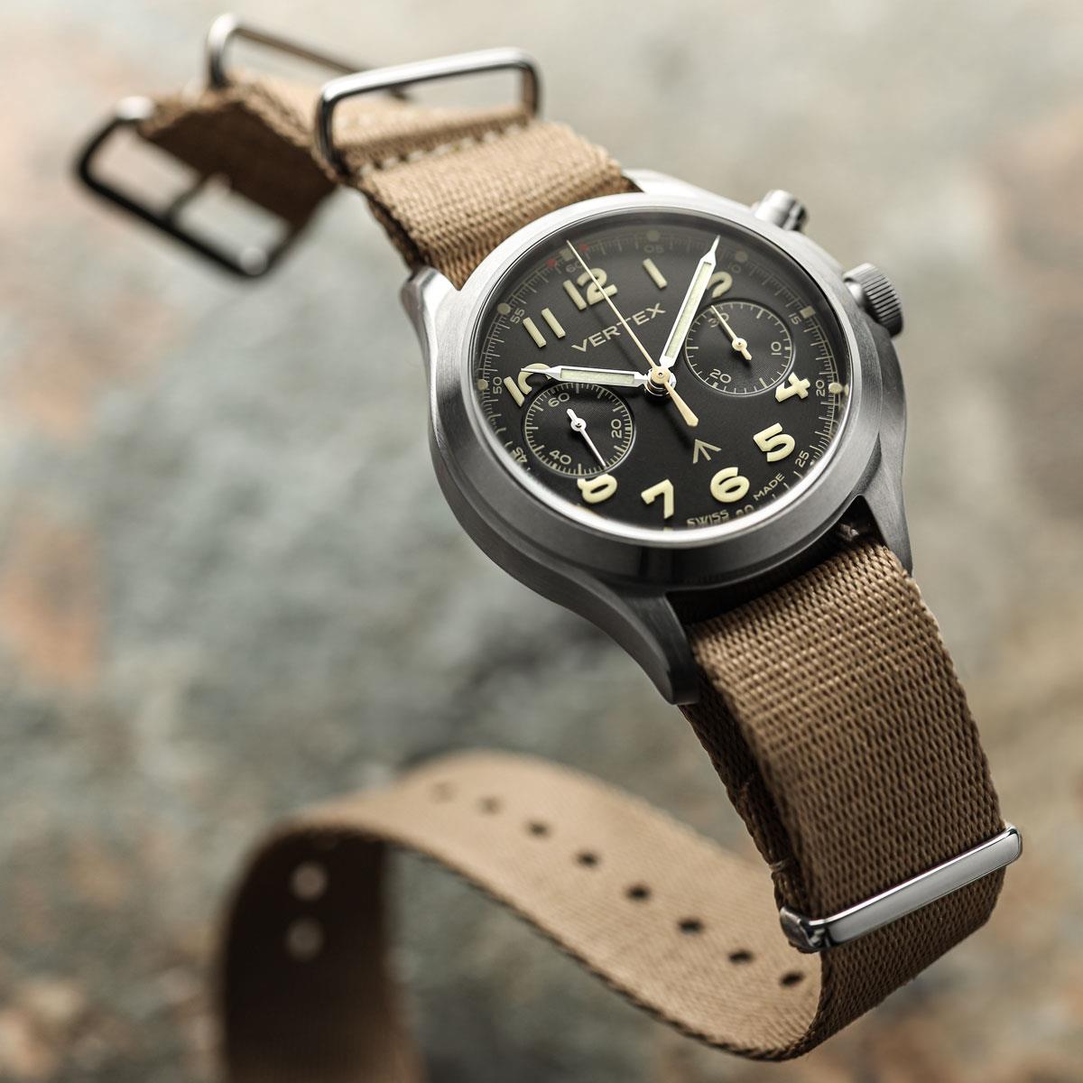1973 British Military Watch Strap: APEX - Desert Sand