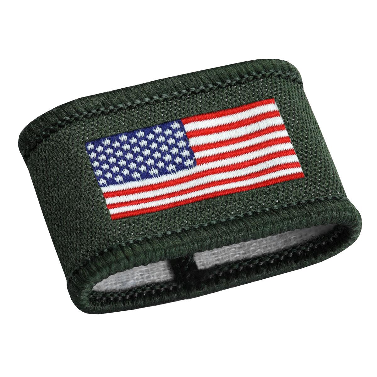 Insignia Fabric Loop with Embroidered - American Flag