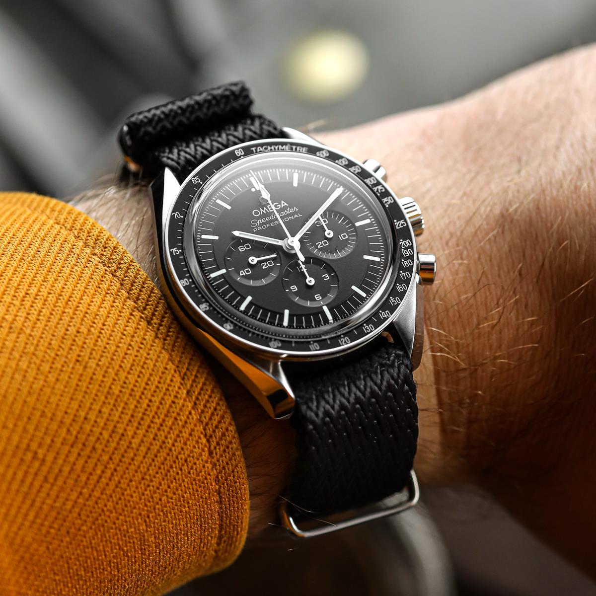 Shark Military Nylon Watch Strap - BLACKTIP