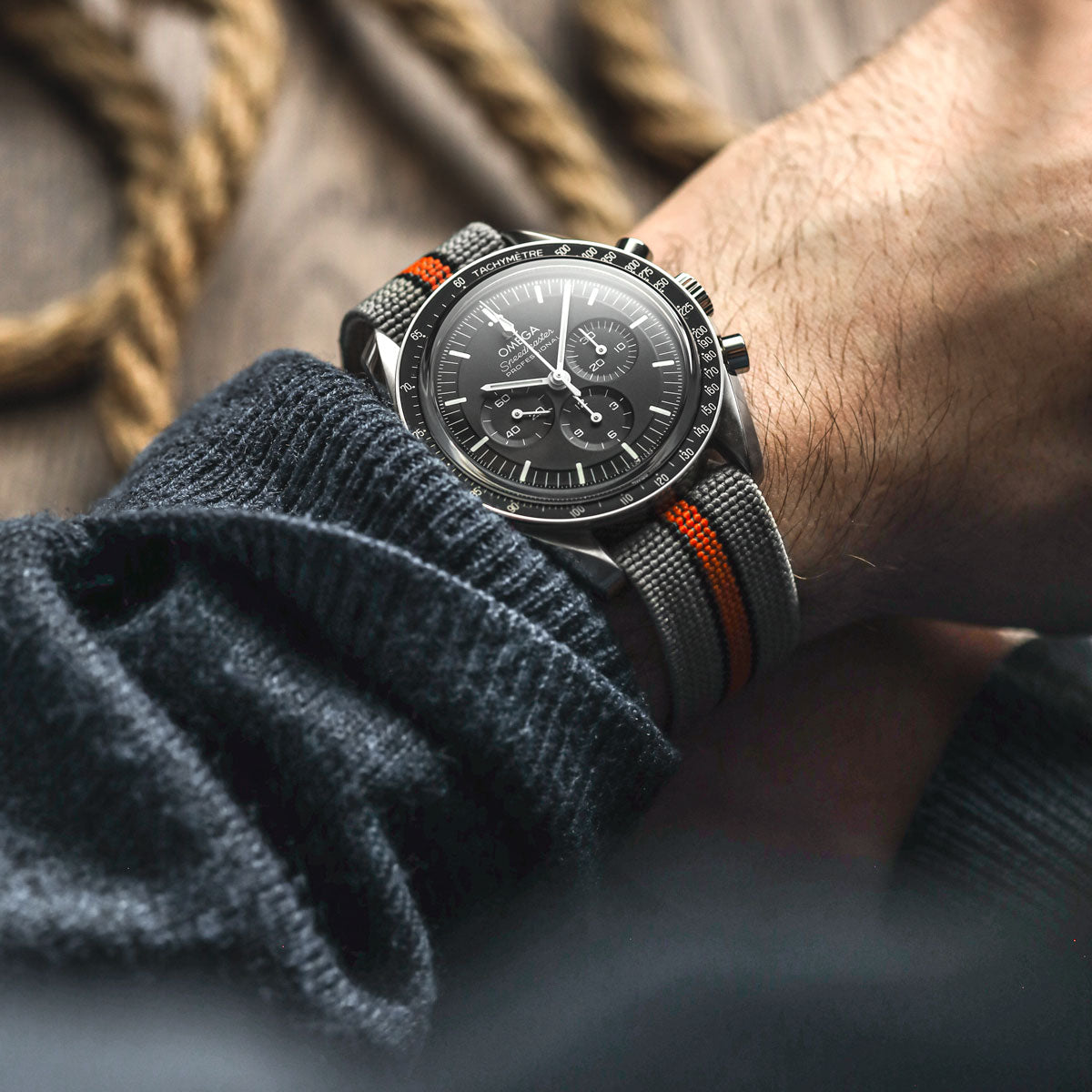 ADDITIONAL - OctoPod Elastic Watch Strap - Granite