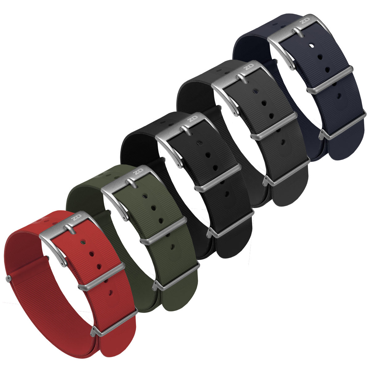 1973 British Military Watch Strap: 328 MARINE - Admiralty Grey