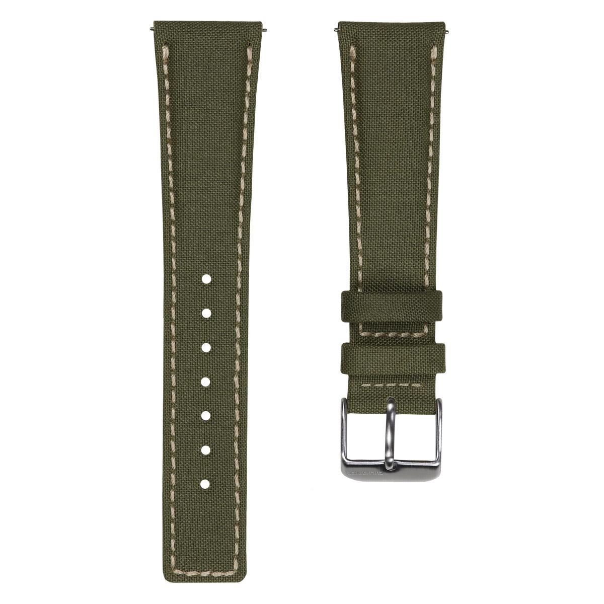 Green SEAQUAL Sailcloth Replacement Watch Strap