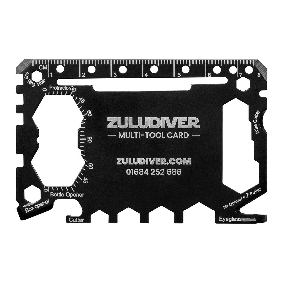 ZULUDIVER Multi Tool Utility Card