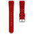 ZULUDIVER 284 Italian Rubber Dive Watch Strap - Red