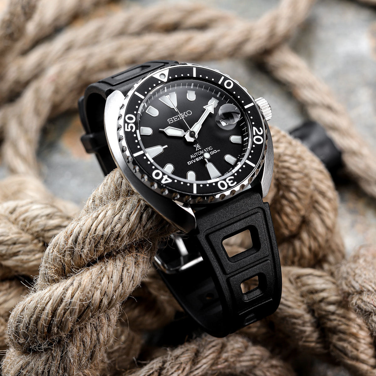 295 Vintage Rubber Watch Strap