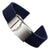 ZULUDIVER 300 (MKII) Italian Rubber Watch Strap - Navy